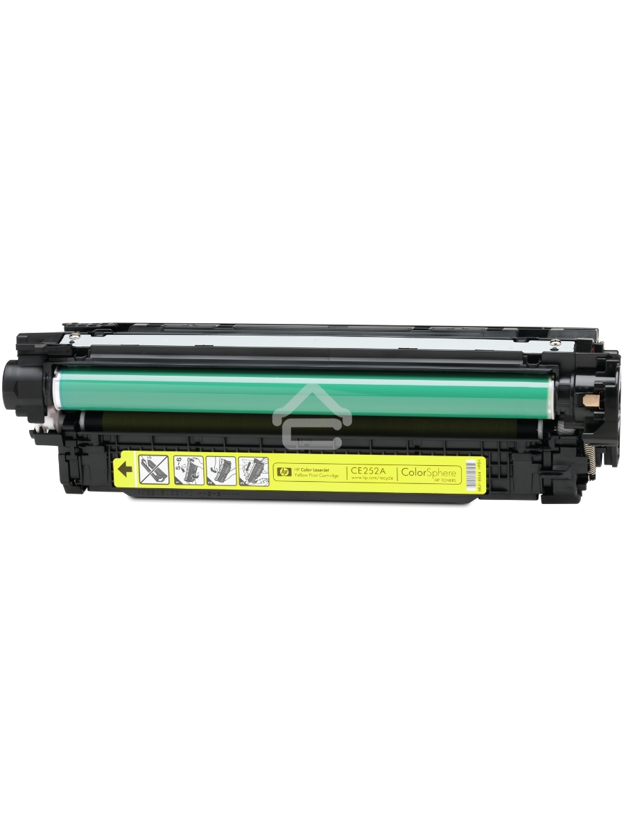 Картридж лазерный HP CE252A желтый для CLJ CM3530/CP3525 7000стр.