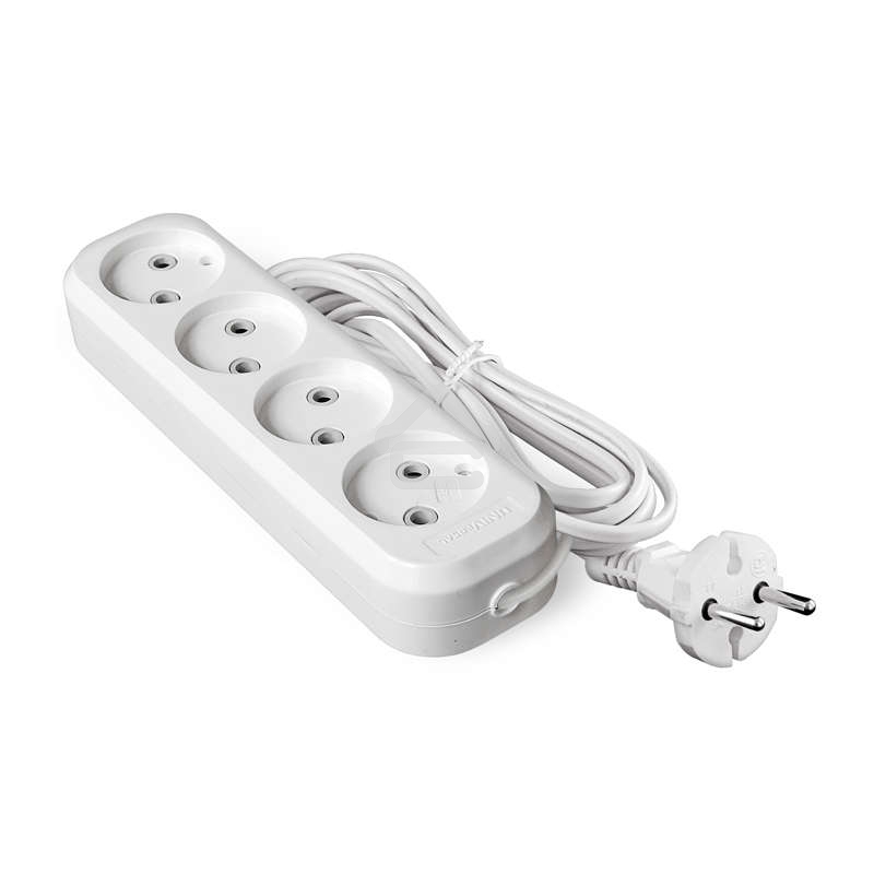 Удлинитель 4х5м без заземл. 6А IP20 У6-766 ШВВП 2х0.75 UNIVersal 9631944