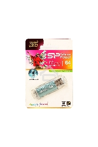 Флеш диск Silicon Power 64Gb Marvel M01 SP064GBUF3M01V1B USB3.0 синий