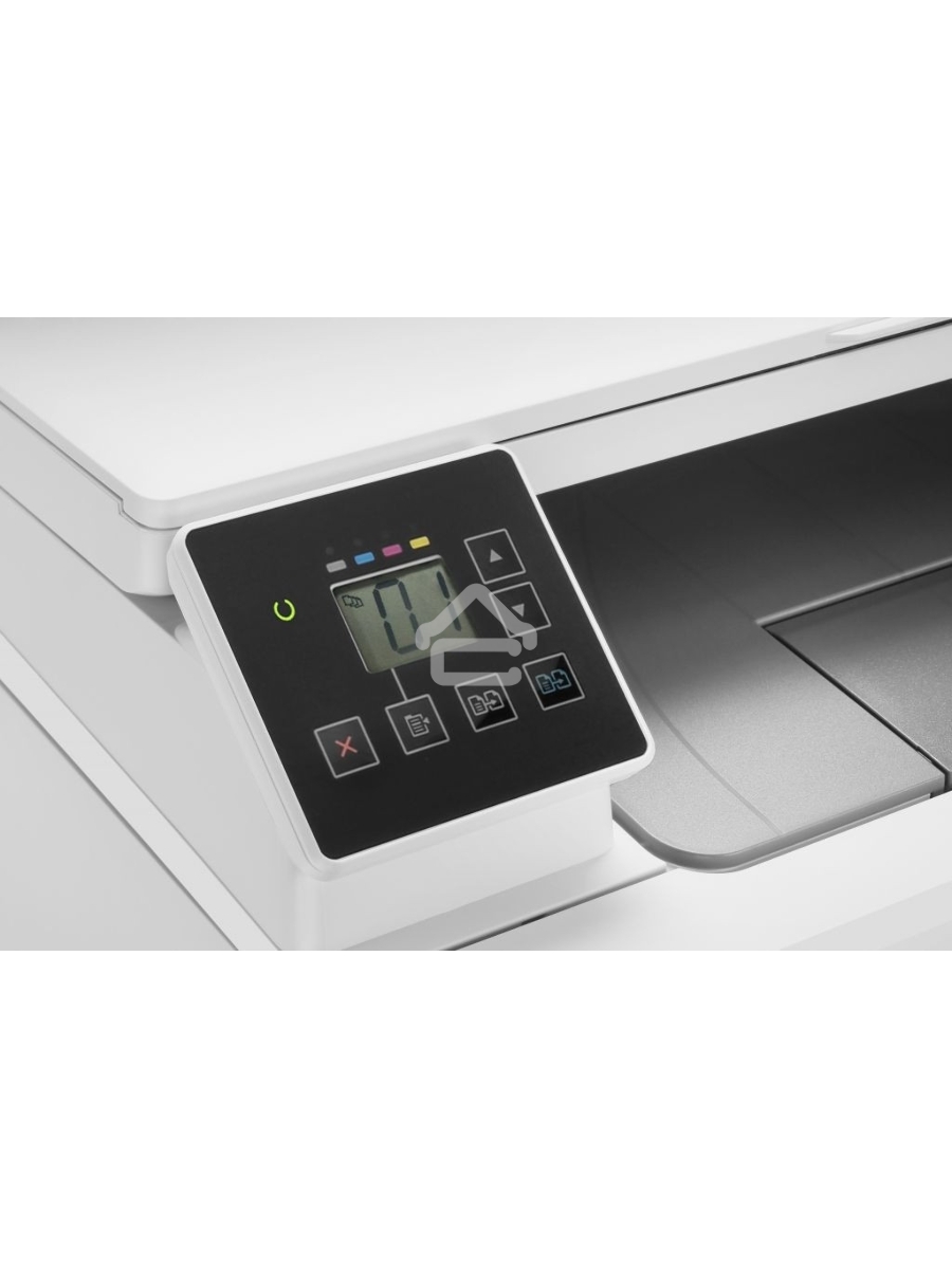 МФУ лазерный HP Color LaserJet Pro MFP M182n (7KW54A), A4, цветной, печ. до 16 стр/мин., 600 x 600 dpi (печать) 1200x1200dpi (скан.), USB, RJ-45, Air Print, Mopria