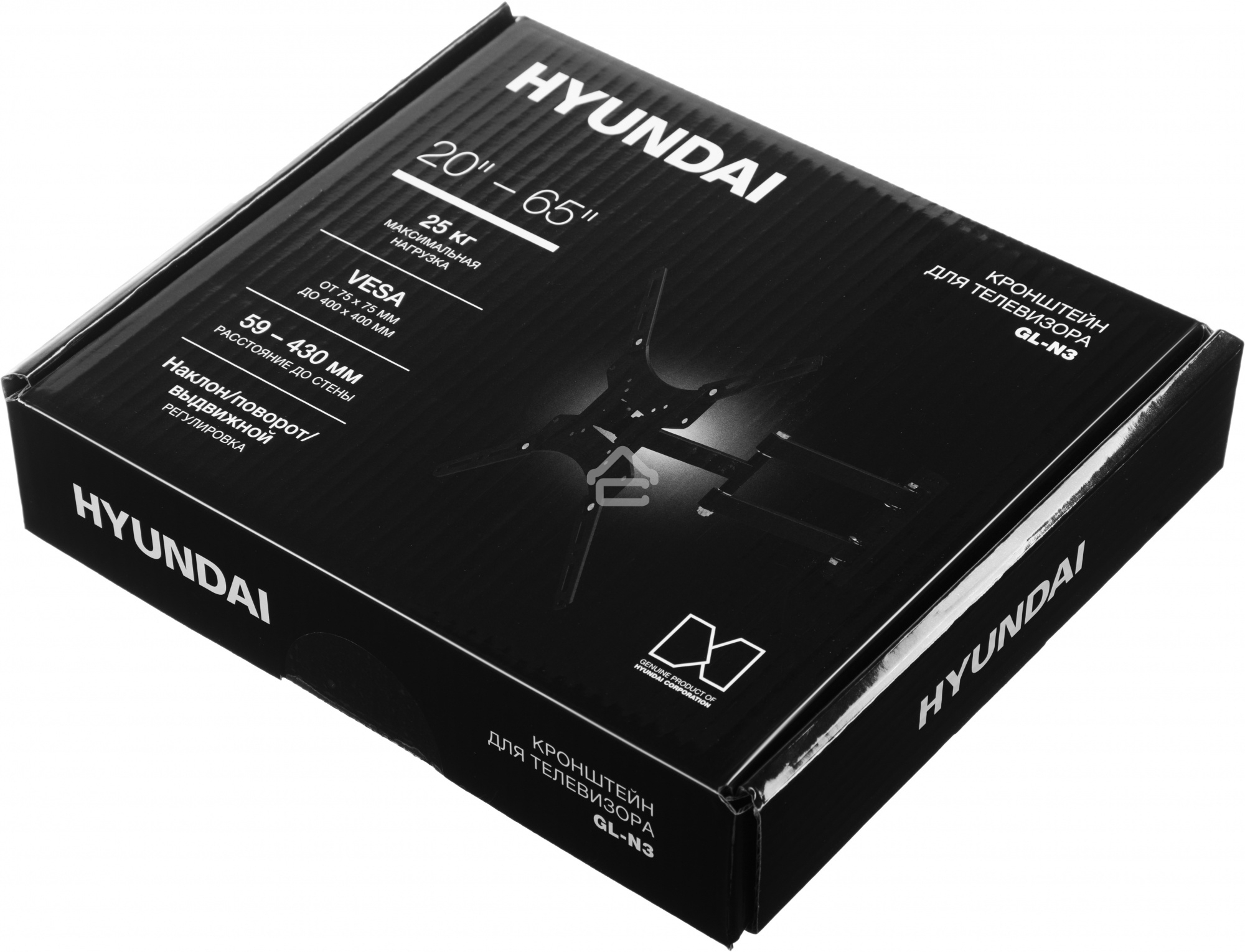 Кронштейн для телевизора Hyundai GL-N3 черный 20