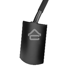 Лопата прямоугольная профессиональная, 195х285х1200 мм, цельнометаллическая, LUXE Palisad