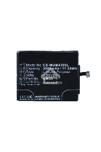 Аккумулятор CameronSino  CS-MUM430SL BM33 для Xiaomi Mi4i 3.85V / 3000mAh / 11.55Wh