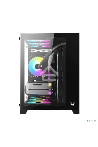 Компьютерный корпус AeroCool / Formula Crystal Z5 черный без БП mATX 1x120mm 2xUSB2.0 1xUSB3.0 audio bott PSU