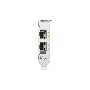 Сетевая карта/ QNAP QXG-25G2SF-E810 Dual Port 25Gbps/10Gbps SFP28 PCIe Gen4 x8