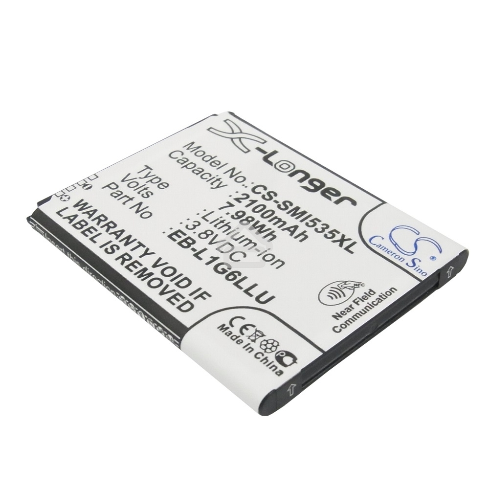 Аккумулятор CameronSinoCS-SMI535XL для Samsung Galaxy S3 I93003.8V / 2100mAh / 7.98Wh