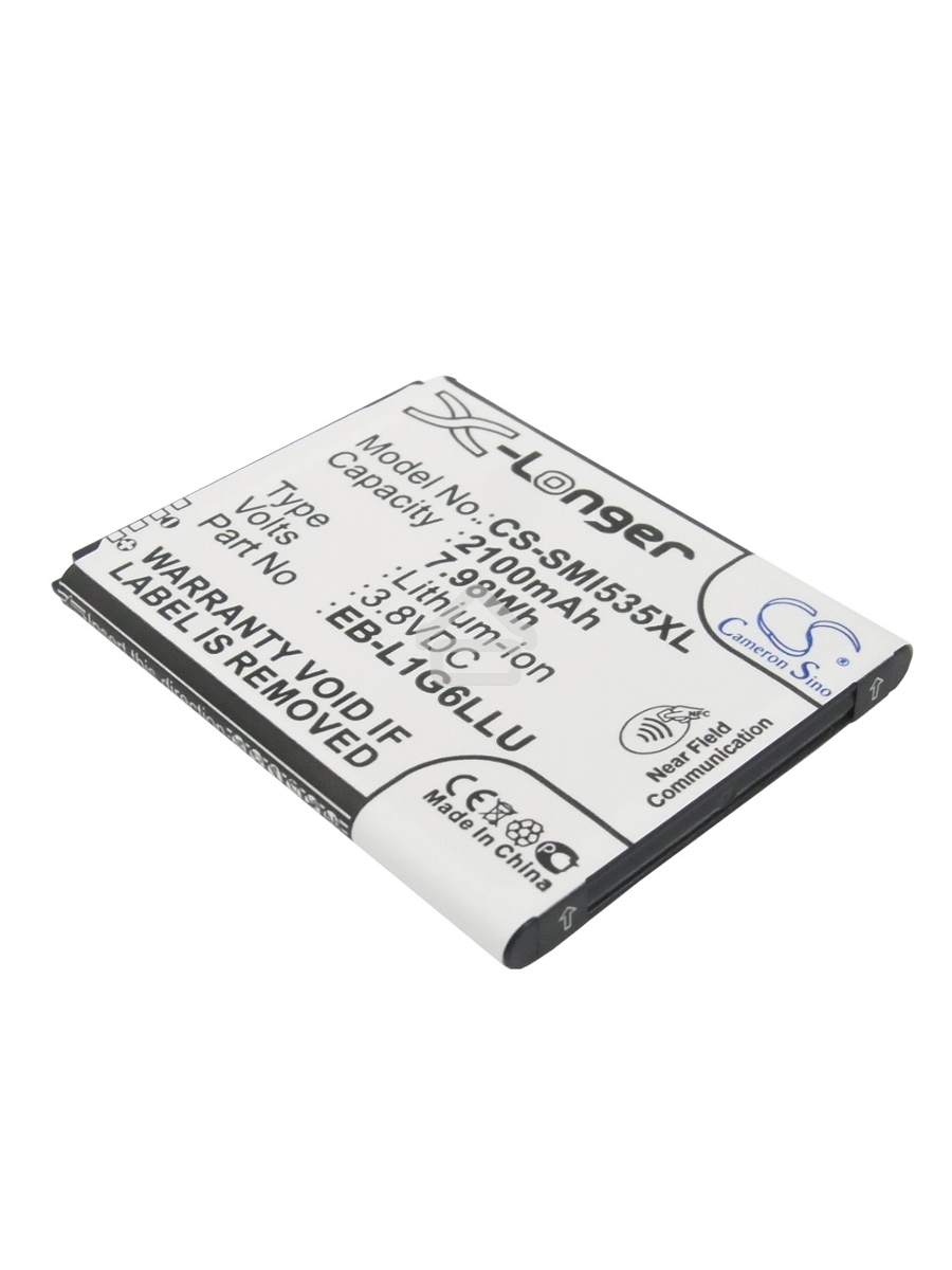 Аккумулятор CameronSinoCS-SMI535XL для Samsung Galaxy S3 I93003.8V / 2100mAh / 7.98Wh