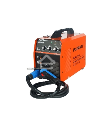 Сварочный аппарат PATRIOT WMA 225MQ (605301755)  инверторный mig/mag/mma стальной и флюс. провлокой