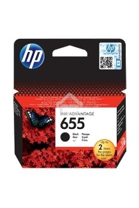 Картридж струйный HP 655 CZ109AE черный для HP DJ IA 3525/4615/4625/5525/6525 (550стр.)