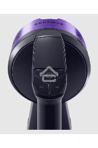 Пылесос вертикальный Samsung VS15A6031R4/EV фиолетовый/чёрный, питание от аккумулятора, 150 Вт, уборка сухая, пылесборник 0.8 л, работа от АКБ max 40 мин.