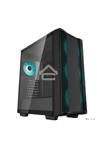 Компьютерный корпус Deepcool CC560 V2 черный без БП ATX 4x120mm 1xUSB2.0 1xUSB3.0 audio bott PSU