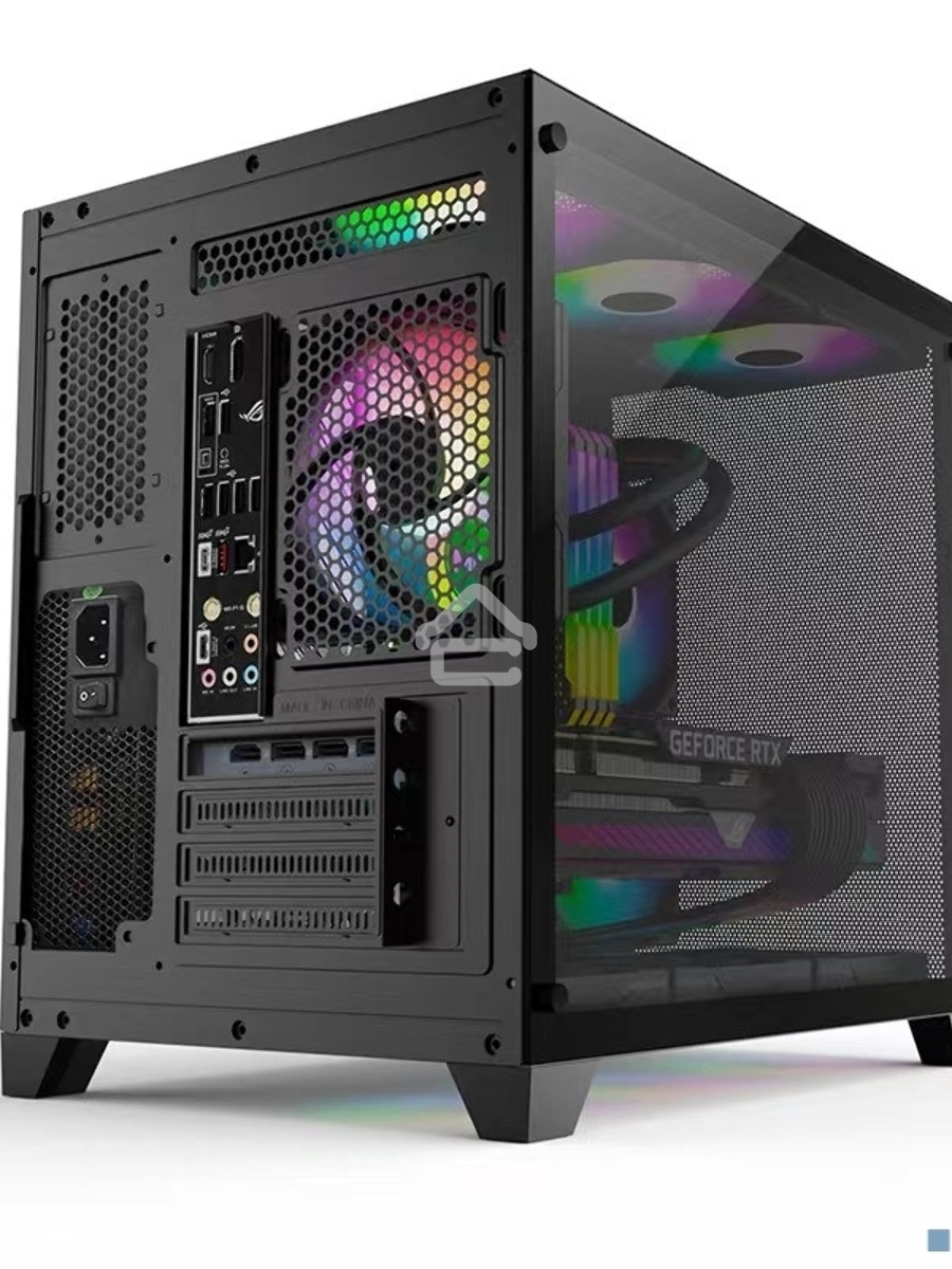 Компьютерный корпус AeroCool / Formula Crystal Z5 черный без БП mATX 1x120mm 2xUSB2.0 1xUSB3.0 audio bott PSU