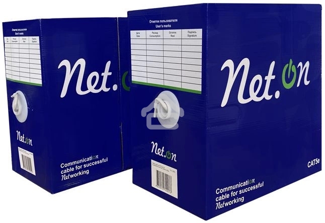 Кабель UTP 4х2х24AWG кат.5 омедн. (м) Net.on 01-0302