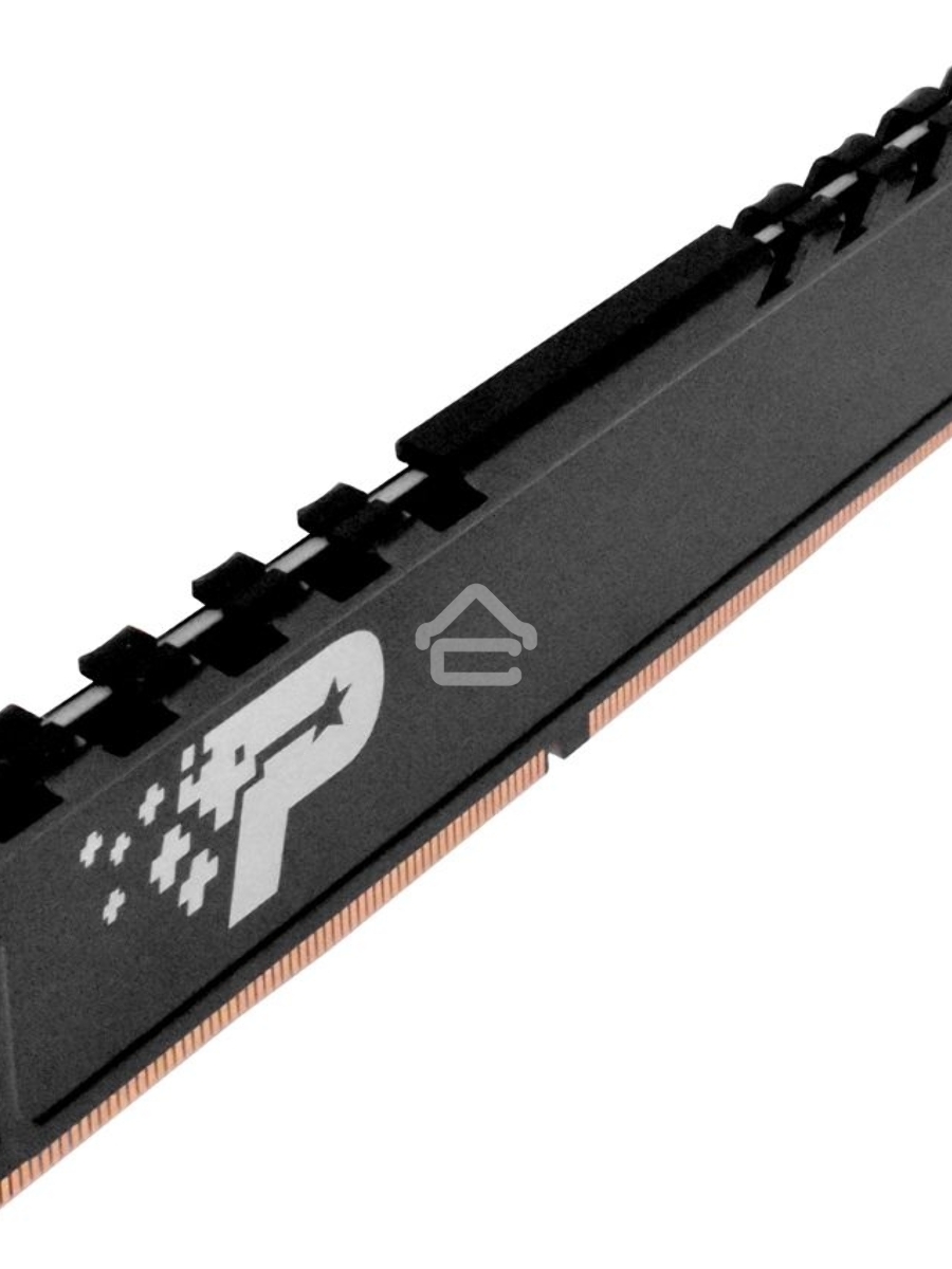 Оперативная память Patriot Signature Premium, DDR4, 16GB (1x16 GB), 3200 MHz, CL22, DIMM, радиатор, чёрный