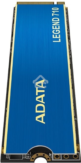 Накопитель SSD ADATA LEGEND 710, 512Gb, PCIe 3.0 x4, M.2 2280, NVMe, R/W 2400/1600, с радиатором