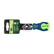 Отвертка Сибртех PH2 х 38 мм, CrV, двухкомпонентная рукоятка