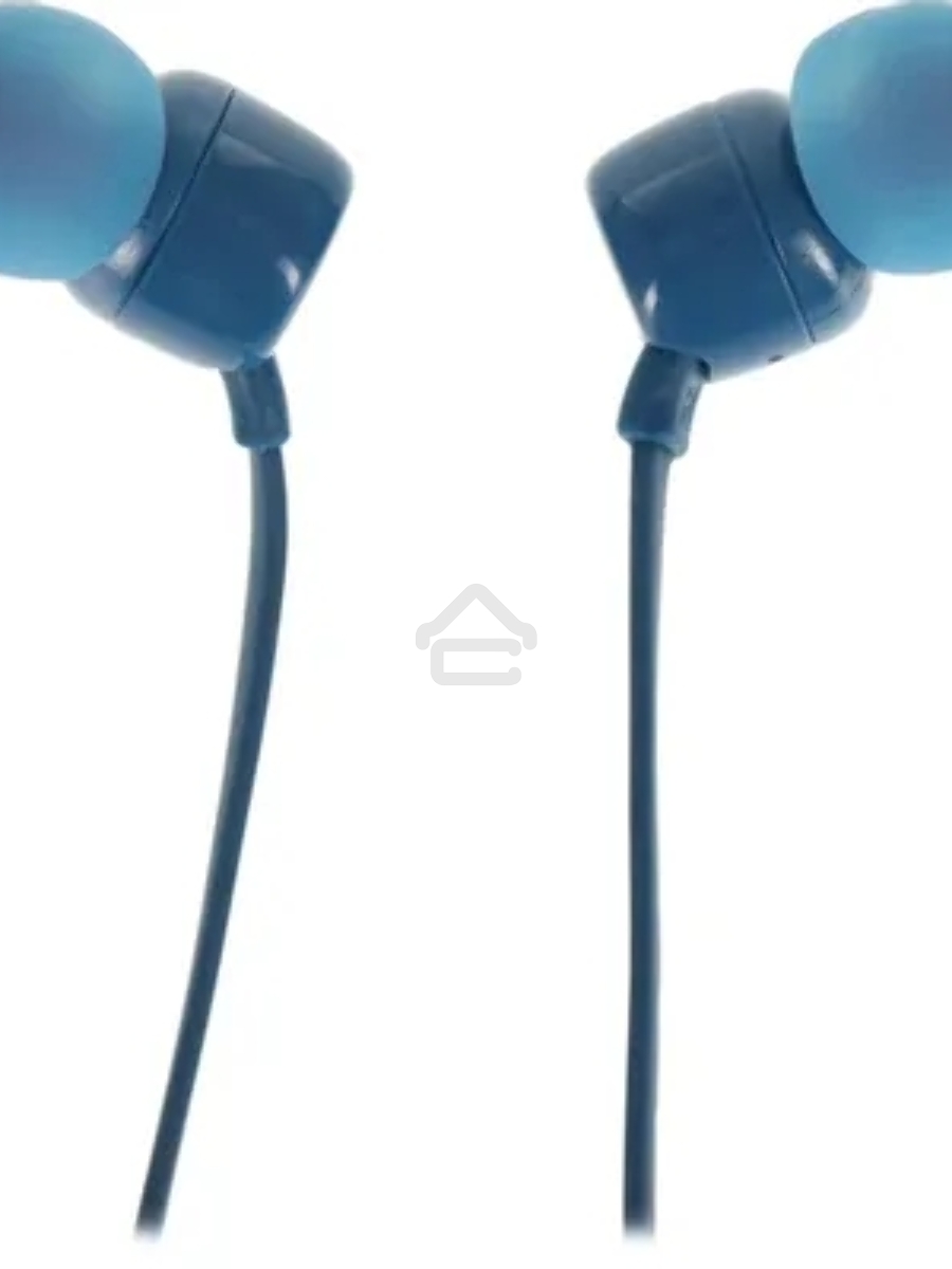 Наушники JBL Tune 110, 3.5 мм, внутриканальные, синий