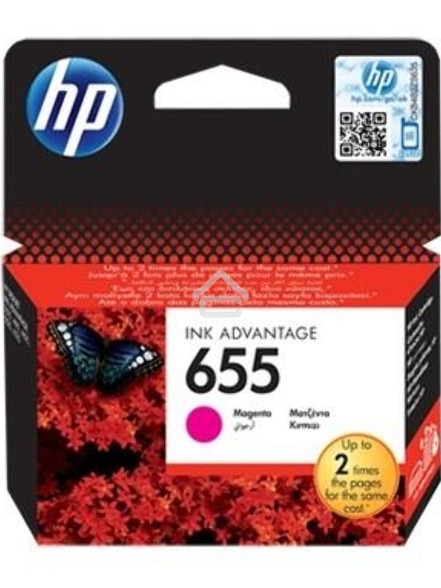Картридж струйный HP 655 CZ111AE пурпурный для HP DJ IA 3525/4615/4625/5525/6525 (600стр.)