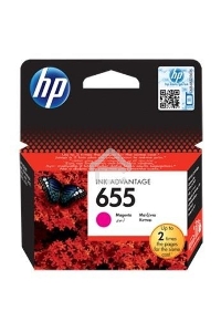 Картридж струйный HP 655 CZ111AE пурпурный для HP DJ IA 3525/4615/4625/5525/6525 (600стр.)