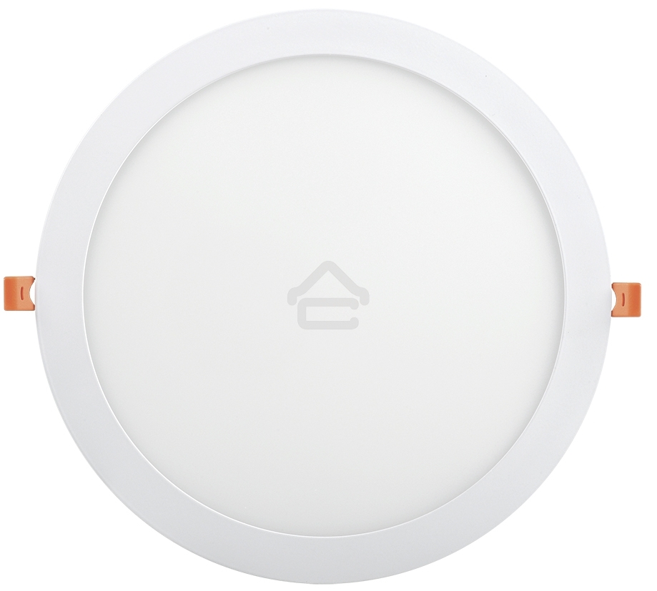 Светильник Iek LDVO0-1609-1-24-4000-K01 ДВО 1609 белый круг LED 24Вт 4000 IP20 алюм. корпус, диам 295 мм
