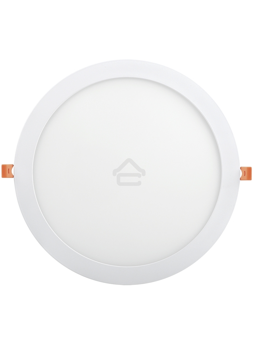 Светильник Iek LDVO0-1609-1-24-4000-K01 ДВО 1609 белый круг LED 24Вт 4000 IP20 {алюм. корпус, диам 295 мм}
