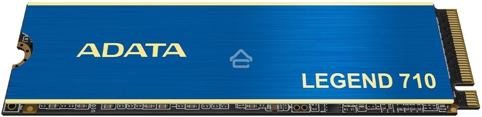 Накопитель SSD ADATA LEGEND 710, 512Gb, PCIe 3.0 x4, M.2 2280, NVMe, R/W 2400/1600, с радиатором