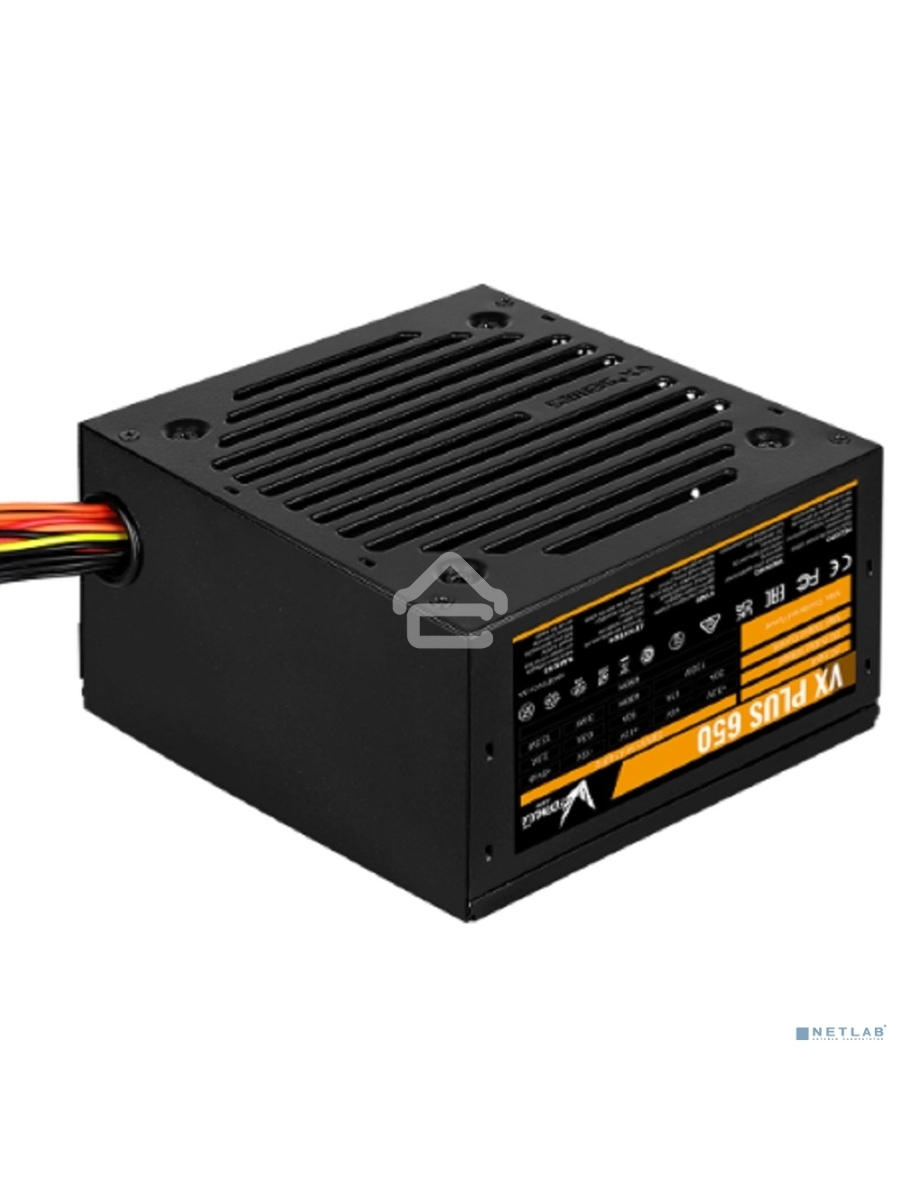 Блок питания Aerocool / Formula VX-650 PLUS, 650Вт, 120мм, черный
