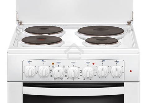 Плита электрическая Gefest 6140-02 белый, конфорок 4 электрических, духовка 55 л, 60 см x 85 см x 60 см