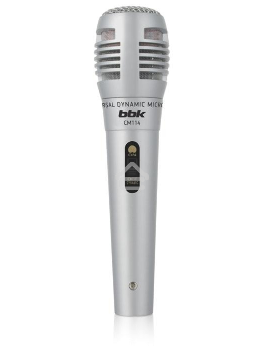 Микрофон BBK CM-114 серебро
