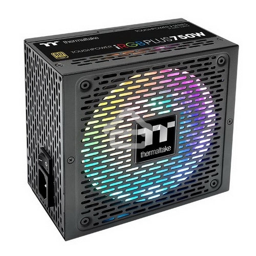 Блок питания Thermaltake Toughpower iRGb PLUS 750W RTL (PS-TPI-0750F3FDGE-1), 750Вт, 80 PLUS Gold, 140мм, модульный, черный