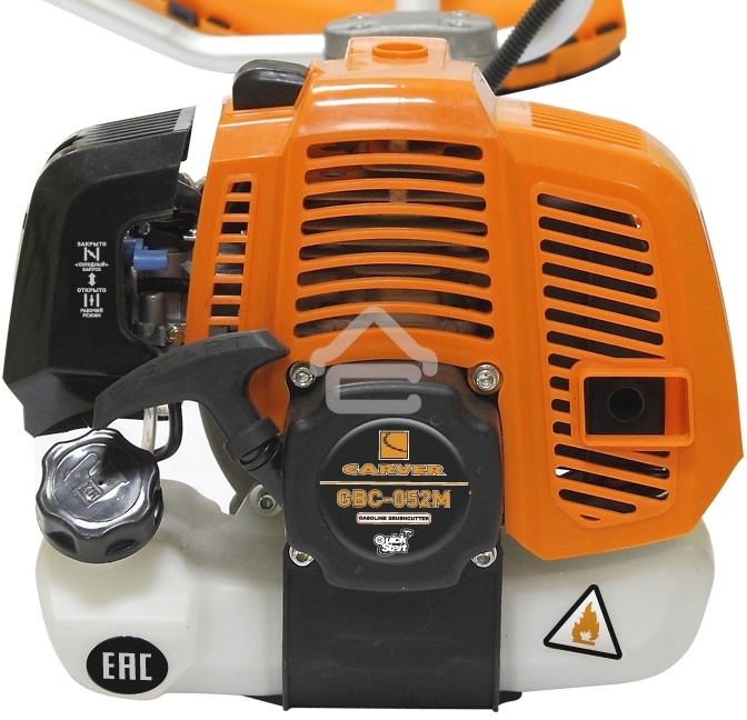 Мотокоса CARVER GBC-052M 1500Вт 2х-тактный 52см3 1л нож 230мм леска2.4мм