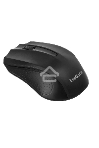 Мышь беспроводная ExeGate Professional Standard SR-9023 черный, 1200 dpi, радиоканал, USB, кнопки - 3