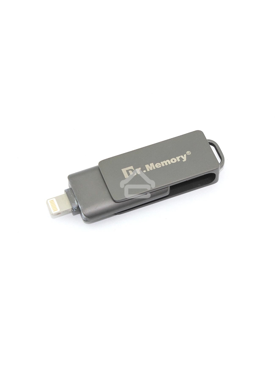 Флешка USB Dr. Memory 051 64Гб, USB 3.0, черный