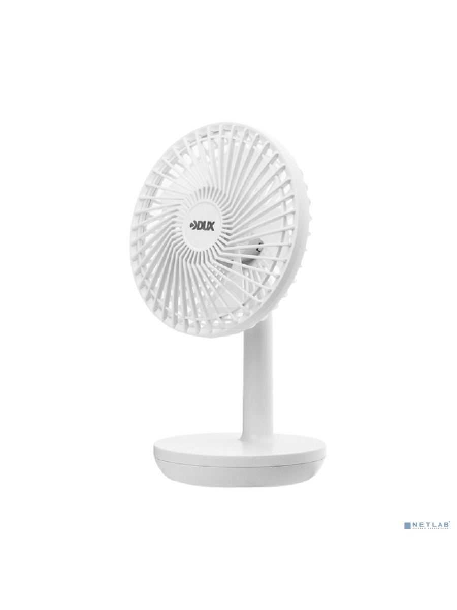 Вентилятор настольный DUX 60-0214 USB, белый, 6 Вт