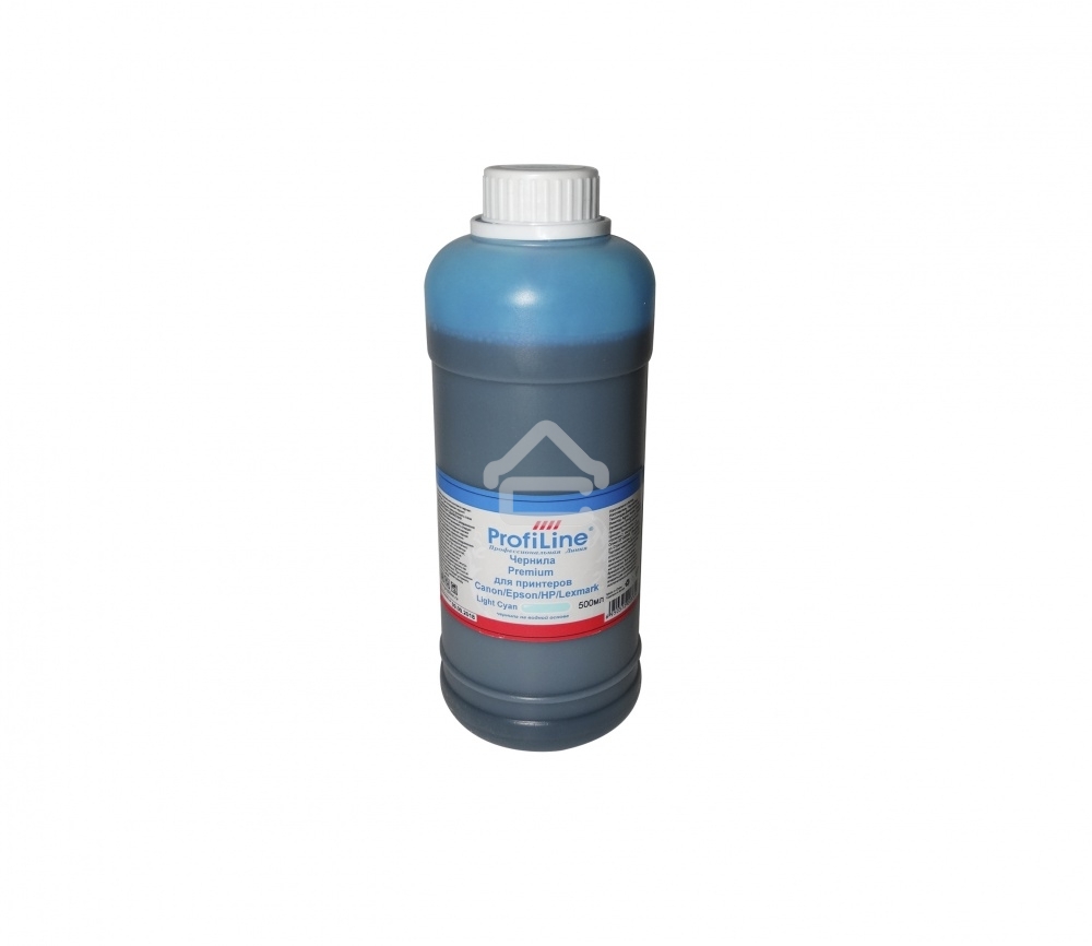 Чернила ProfiLine Premium для принтеров Canon/Epson/HP/Lexmark Light cyan 500 мл водн