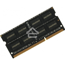 Оперативная память Digma, DDR3, 8GB (1x8 GB), 1600 MHz, CL11, SO-DIMM