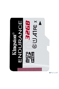 Флеш карта microSD 32GB Kingston microSDНC Class 10 A1 UHS-I Endurance 95R/30W  Card Only
