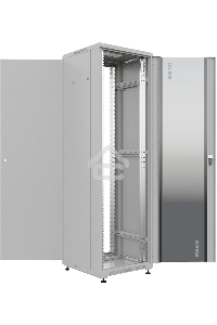 Шкаф коммутационный NTSS Премиум (NTSS-R32U6060GS) напольный 32U 600x600мм пер.дв.стекл металл 900кг серый 510мм 63.2кг 1542мм IP20 сталь