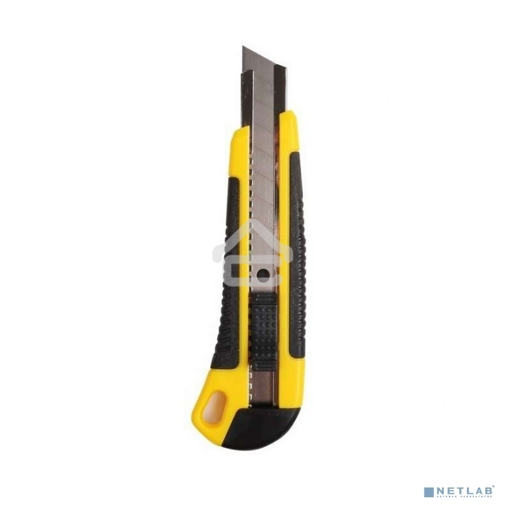 Нож с сегментированным лезвием Rexant 18 мм, корпус ABS пластик обрезиненный