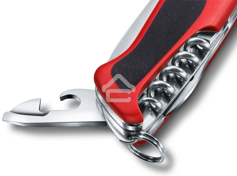 Нож перочинный Victorinox RangerGrip 61 (0.9553.MC) 130мм красный/черный карт.коробка