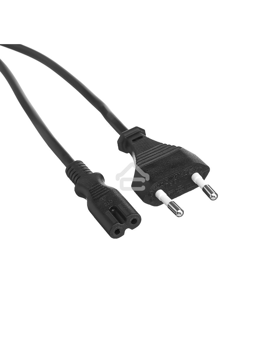 Кабель питания ноутбуков, аудио/видео ExeGate Power PCN-7,5P (CEE7/16->С7) VDE-250V-2*0.5-CU, 0.75м