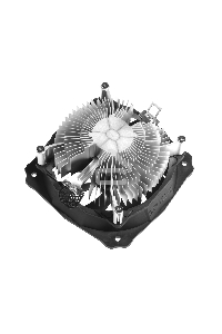 Кулер для CPU ID-Cooling DK-03 серебристый/черный 120мм 1600rpm 26db 100W 63мм