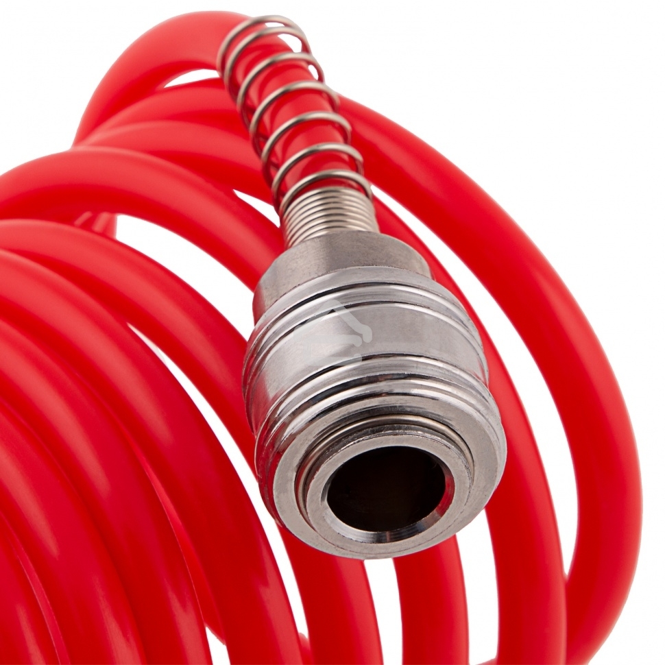 Шланг спиральный Matrix воздушный, 15 м, с быстросъемными соединениями