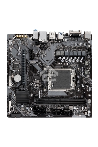 Материнская плата Gigabyte B650M S2H (V1.2), AM5, AMD B650, 2xDDR5, 4xSATA, 1xM.2, 1xPCI-E 4.0 x16, 3xUSB-A 3.2 Gen 1, 1xUSB-C 3.2 Gen 1, 1x 1Gb LAN, 3x3.5 мм, 7.1, Micro-ATX