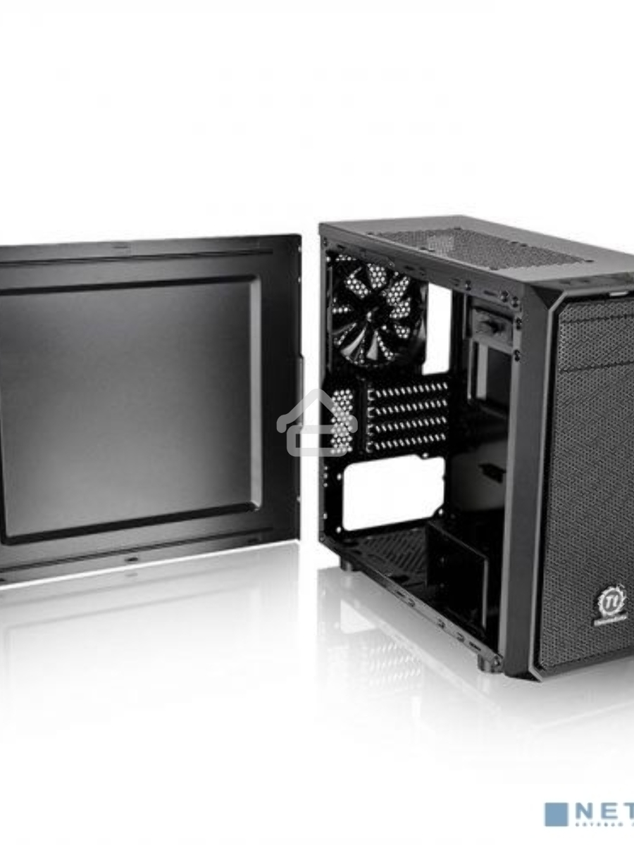 Корпус Thermaltake Versa H15 черный без БП mATX 4x120mm 1xUSB2.0 1xUSB3.0 audio bott PSU