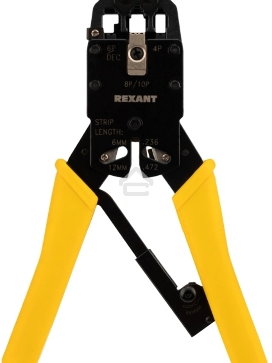 Кримпер Rexant HT-200R для обжима 10P10C, 8P8C, 6P6C, 4P4C