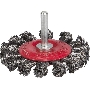 Кордщетка STAYER 35115-075_z01  дисковая для дрели плетёные пучки проволоки 0.5мм 75мм