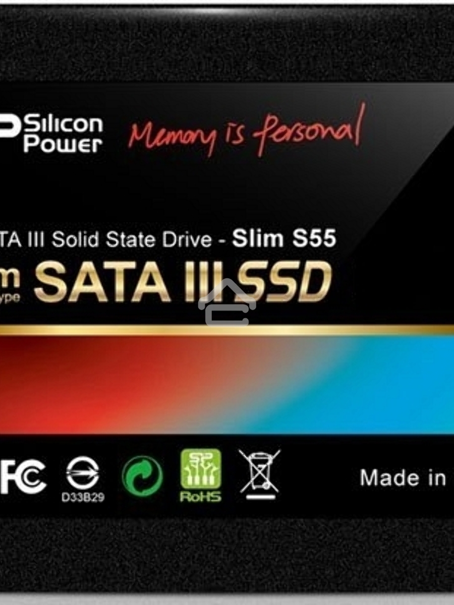 Накопитель SSD SiliconPower Slim S55, 240Gb, SATA, 2.5