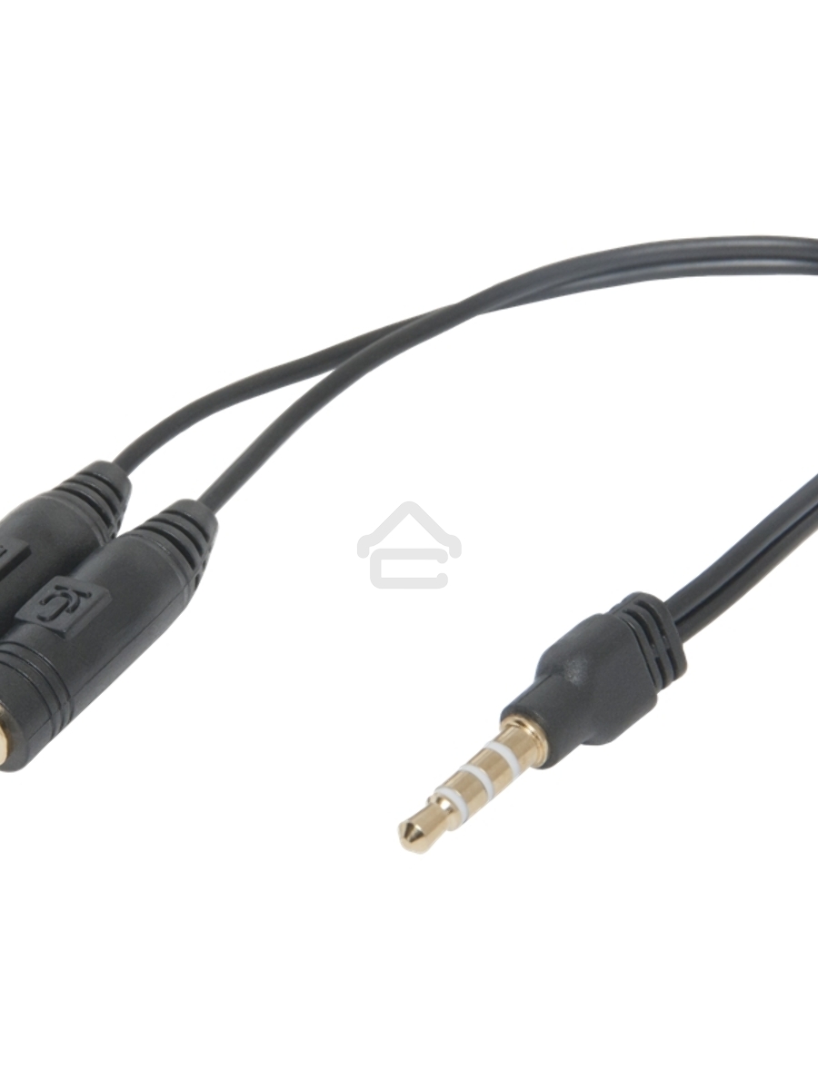 Переходник Defender Headset Jack 2*3.5jack - 3.5 4pin jack 0,15м