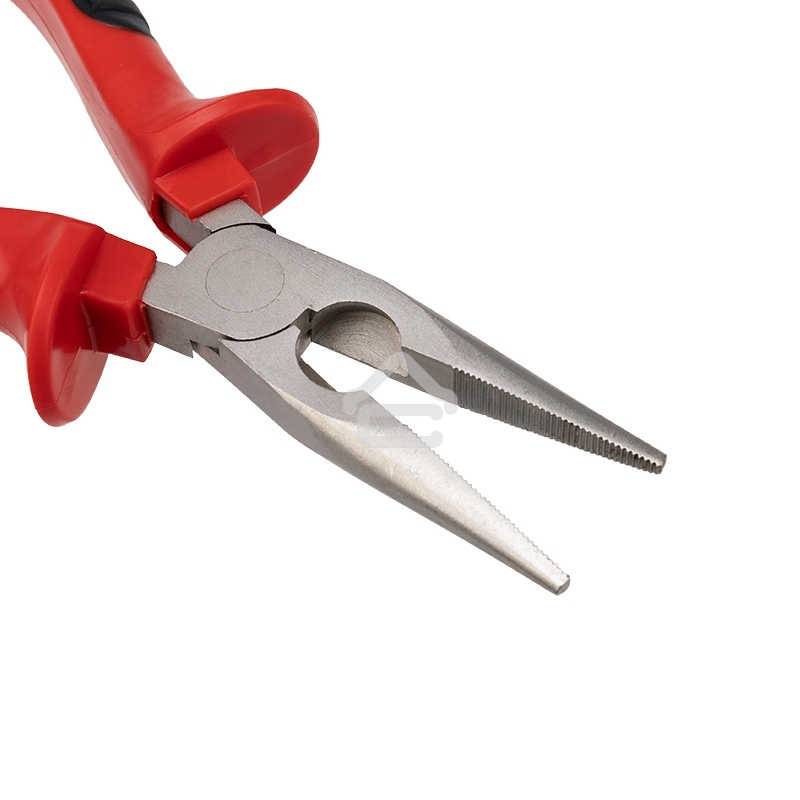 Тонкогубцы Rexant 160 мм никелированные, двухкомпонентные рукоятки